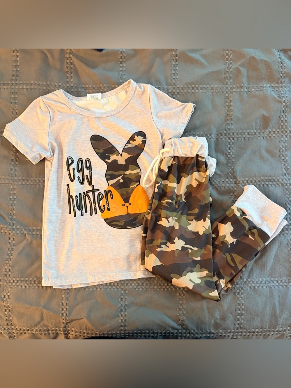 Camo Easter Toddler Pants Set